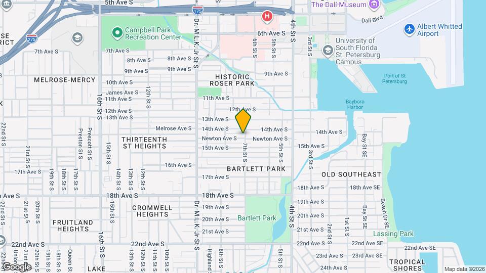701 Newton Ave S Mapa y Detalles de la Ubicación