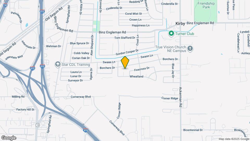 2414 Rutledge St Map and Location Details