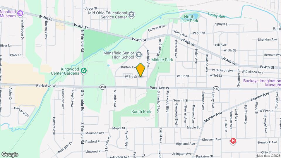 757 W 3rd St Map and Location Details