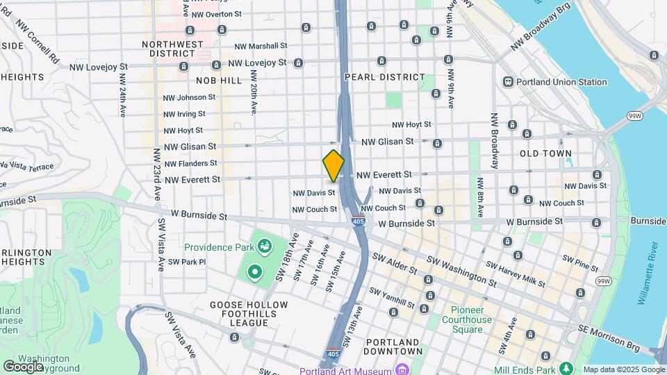 215 NW 16th Ave Map and Location Details