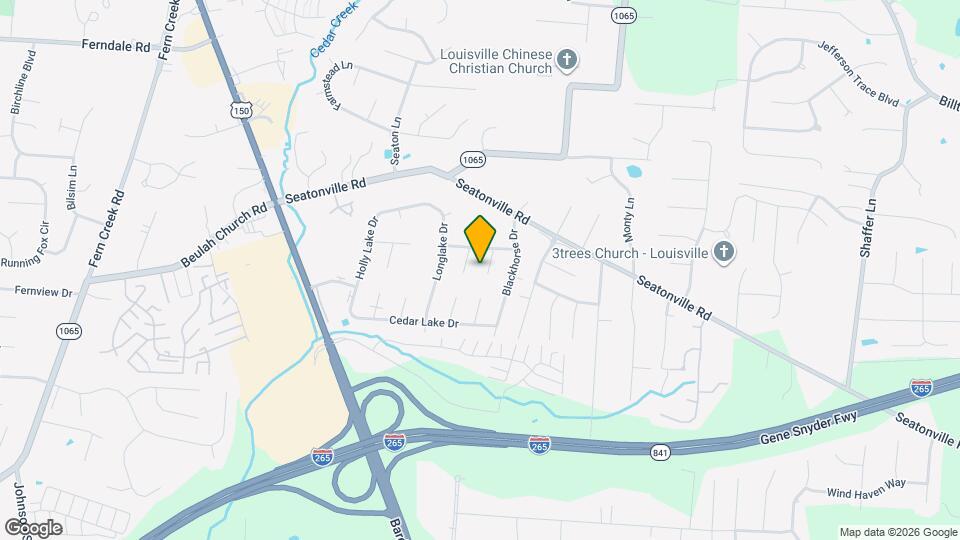 6806 Lake Elkhorn Ct Map and Location Details