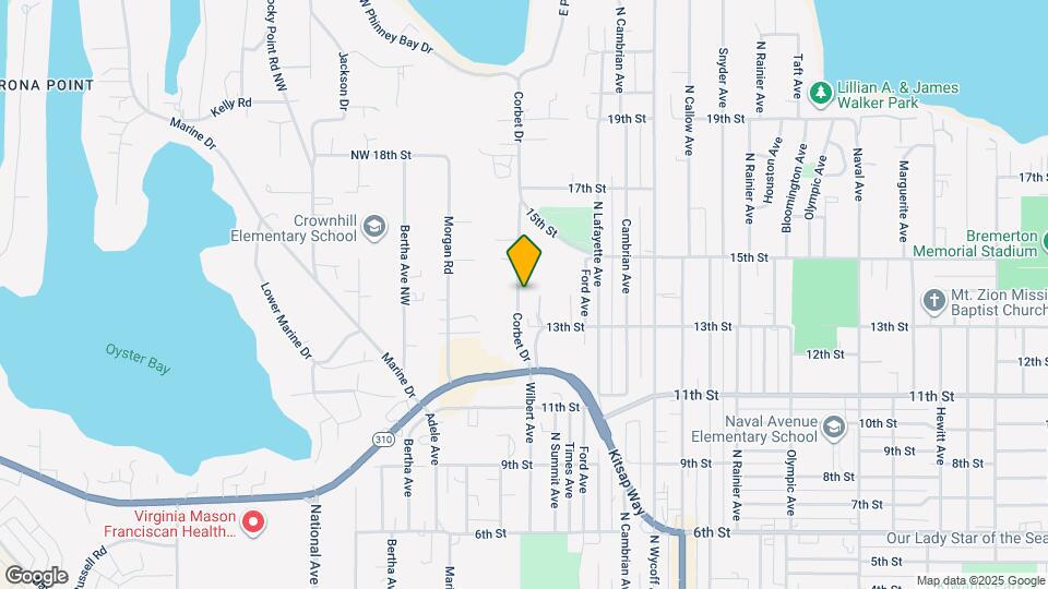 1330 Corbet Dr Map and Location Details