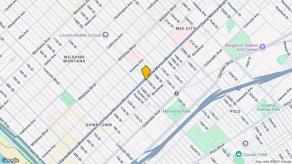 1434 Santa Monica Blvd Map and Location Details