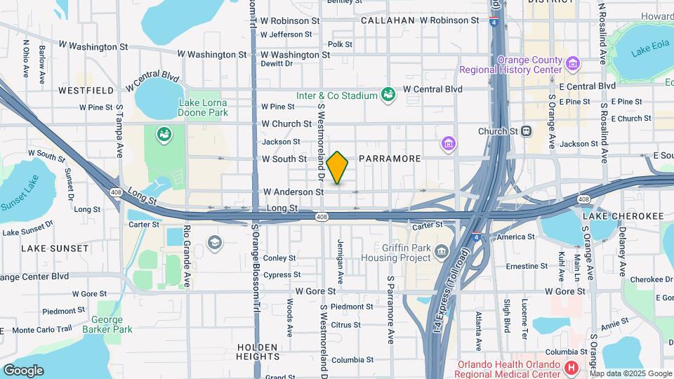 901 W Anderson St Map and Location Details