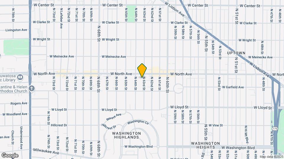 2257 N 63rd St Map and Location Details