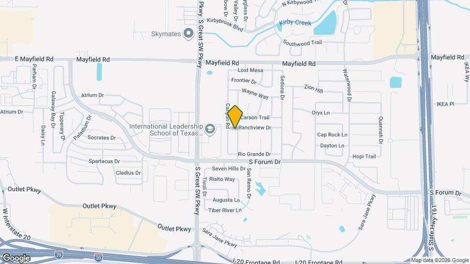 3507 Tamarack Dr Map and Location Details