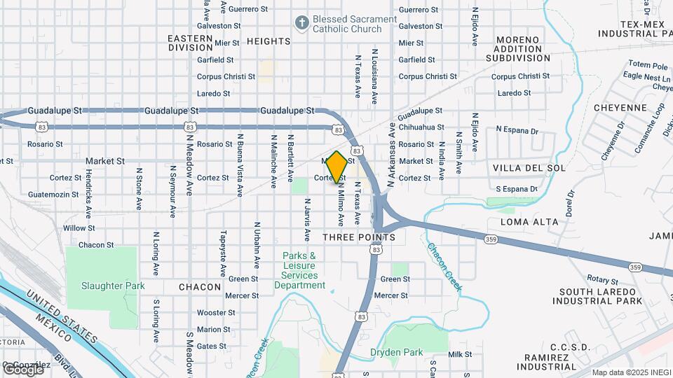 2420 Guatemozin St Map and Location Details