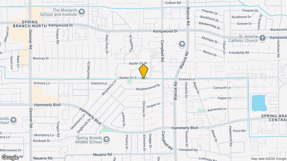 9530 Emnora Ln Map and Location Details