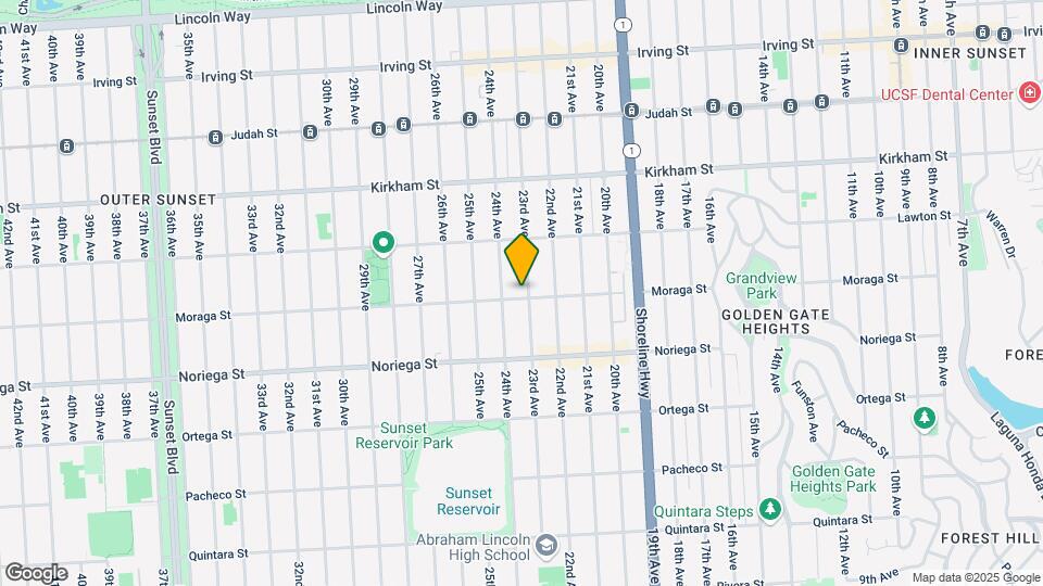 1697-1699 23rd Ave Map and Location Details