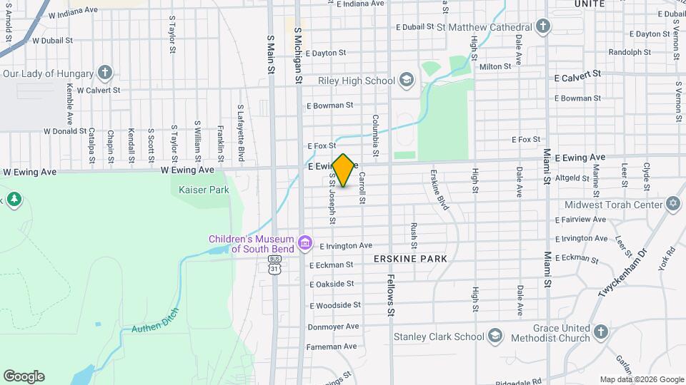 214 Altgeld St Map and Location Details