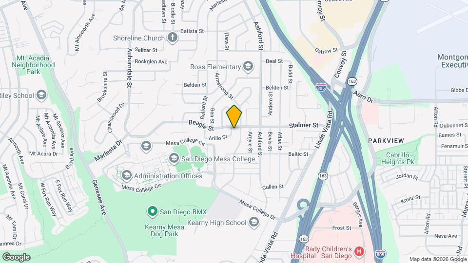 3481 Apollo St Map and Location Details