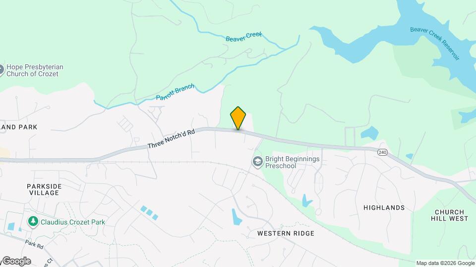 5165 Three Notch'd Rd Map and Location Details