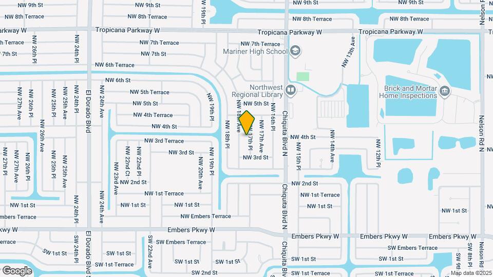 320 NW 17th Pl Map and Location Details