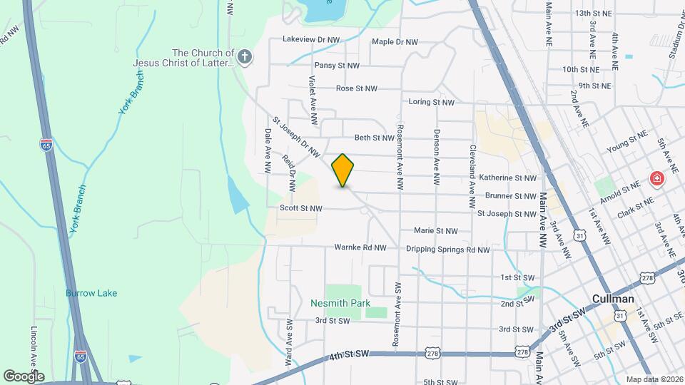 503 St Joseph Dr NW Mapa y Detalles de la Ubicación