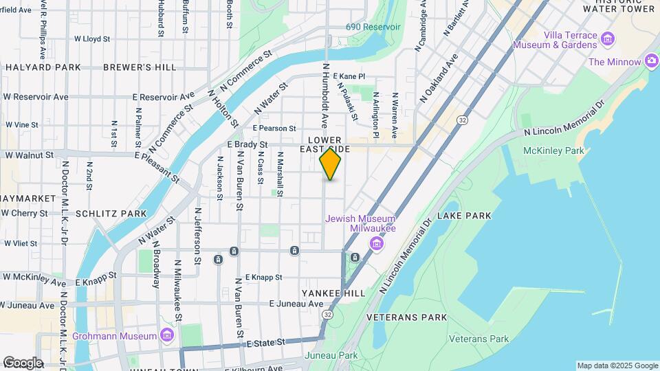 1622 N Humboldt Ave Mapa y Detalles de la Ubicación