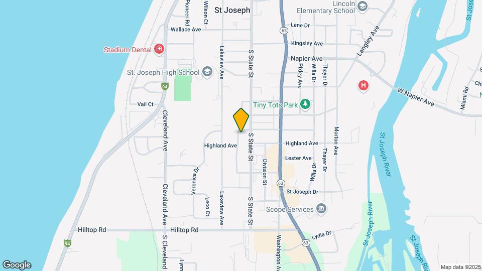 2717 Sunnydale Ave Map and Location Details