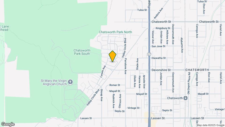 10335 Larwin Ave Map and Location Details