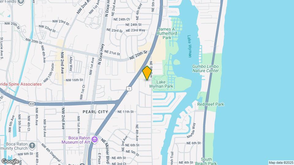 1500 NE 4th Ct Map and Location Details