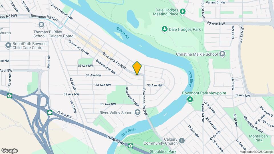 6119 Bowness Rd NW Map and Location Details