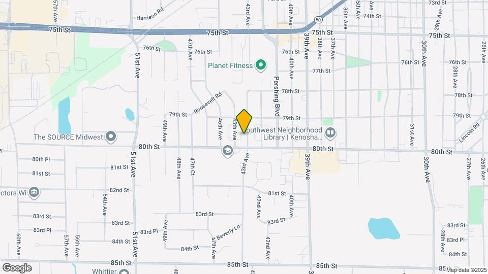 7934 43rd Ave Map and Location Details