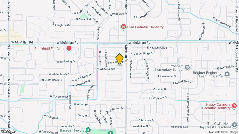 96 W White Sands Dr Mapa y Detalles de la Ubicación