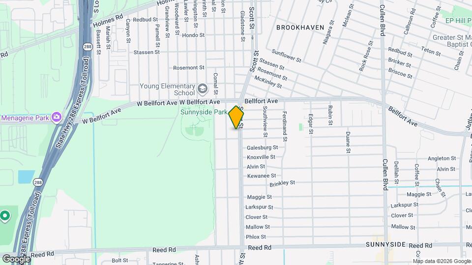 8628 Scott St Map and Location Details