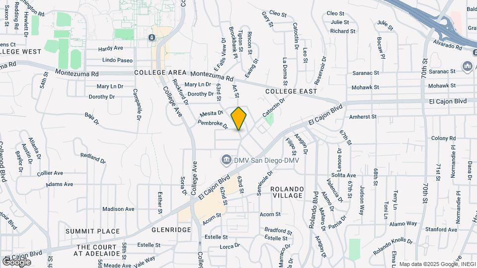 4822 63rd St Map and Location Details