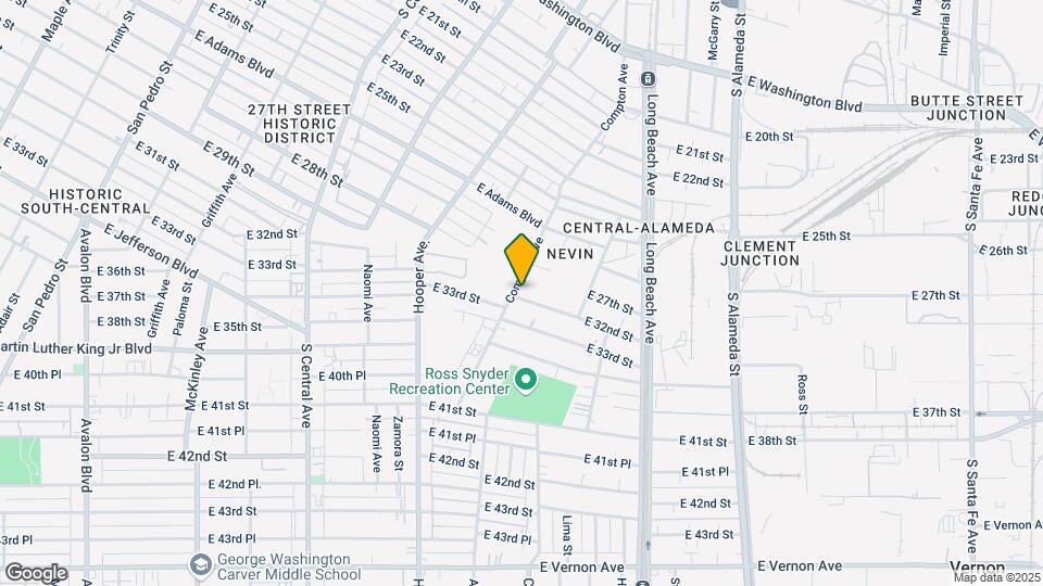 2922 Compton Ave Mapa y Detalles de la Ubicación