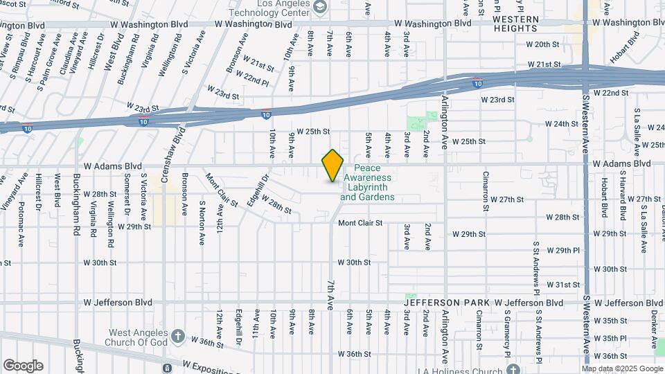 3715 W 27th St Map and Location Details