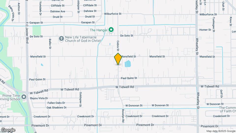 5807 Cebra St Map and Location Details