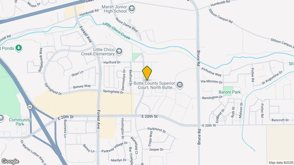 2205 Tapia Wy Map and Location Details