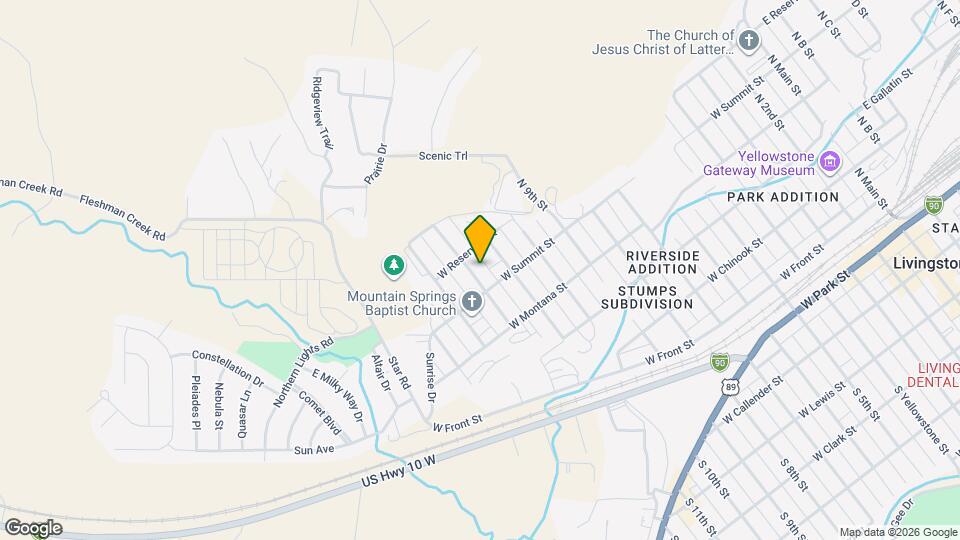 710 N 12th St Map and Location Details