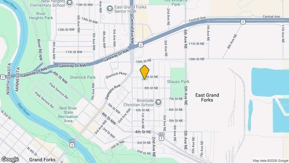 814 1st Ave NE Mapa y Detalles de la Ubicación