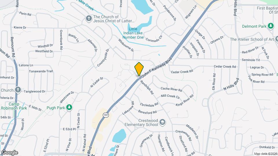 Overbrook Apartments Map and Location Details