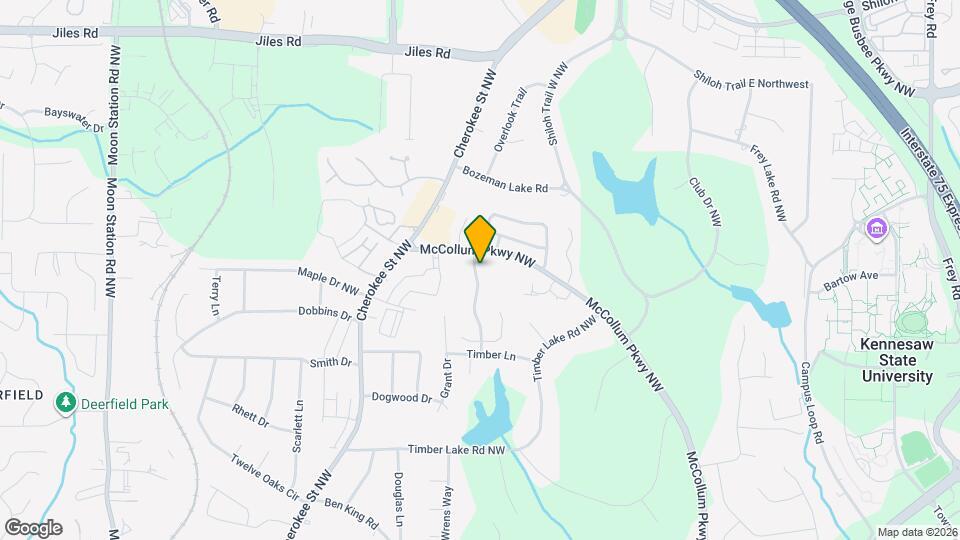 3572 Kennesaw Station Dr Map and Location Details