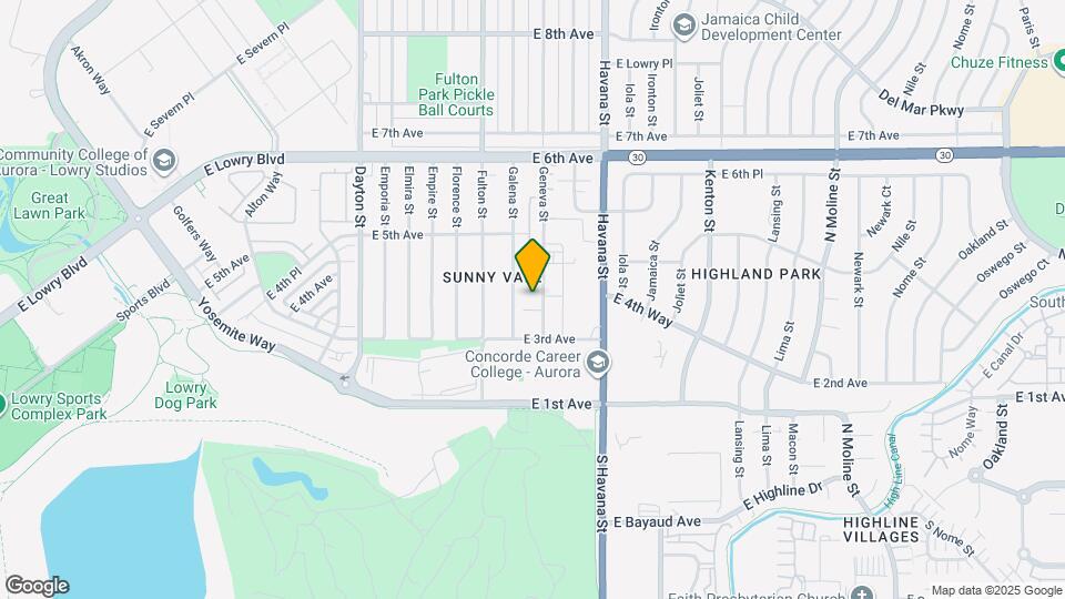 373 Geneva St Map and Location Details