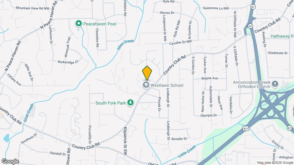 205 Forest View Ct Map and Location Details