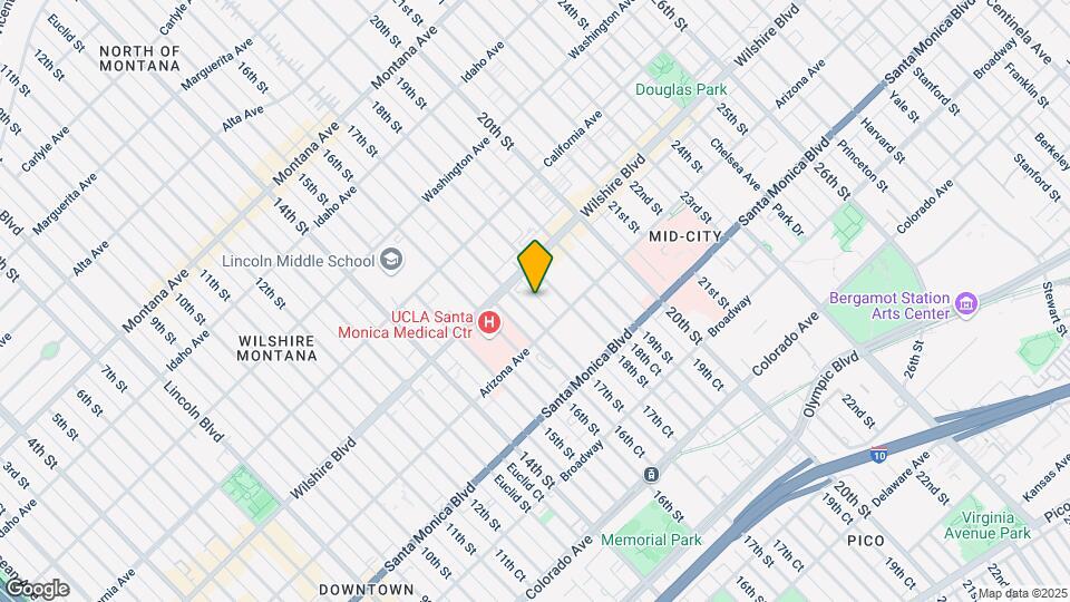 1231 17th St Map and Location Details
