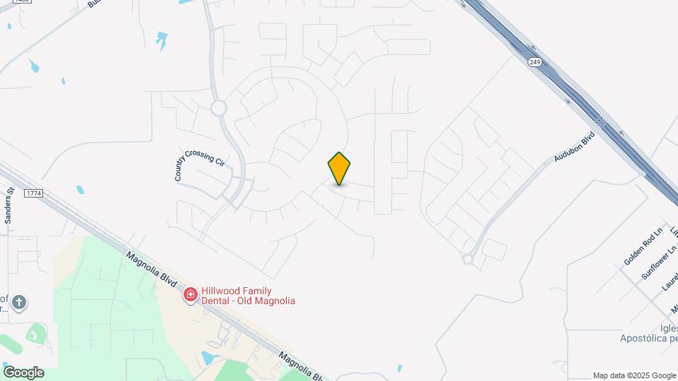 323 Bush Mdw Ln Map and Location Details