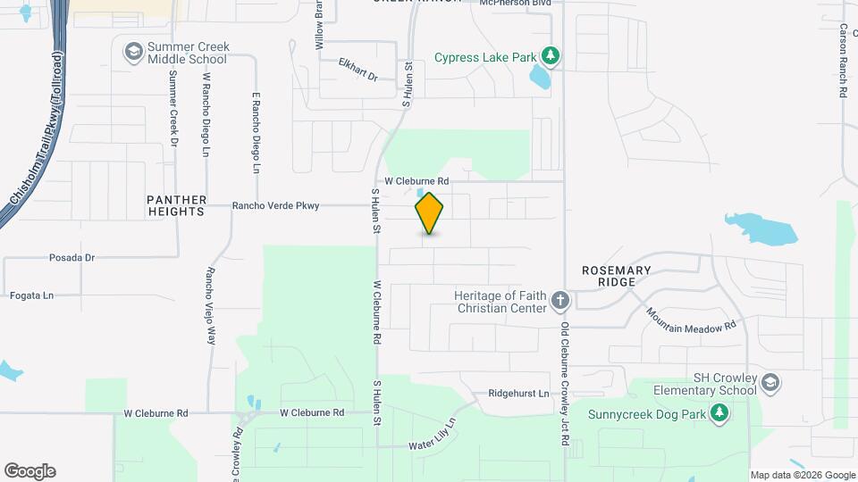 4604 Benham Dr Map and Location Details