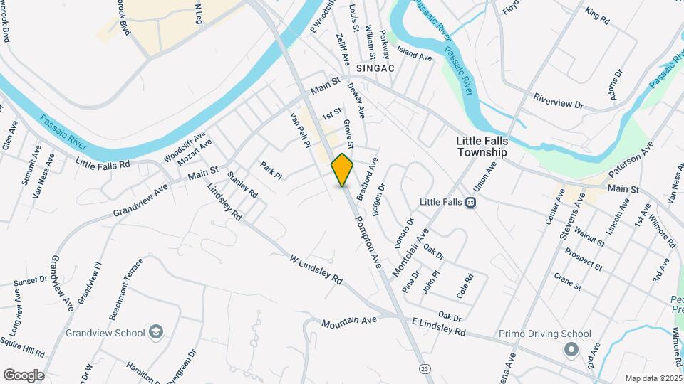 201 Newark Pompton Tpke Map and Location Details
