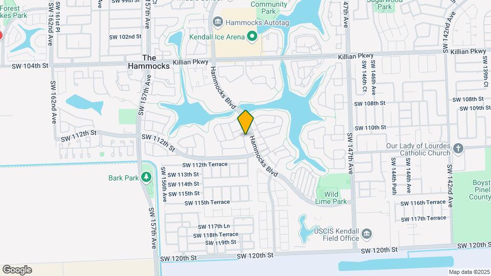 11027 SW 152nd Ct Map and Location Details