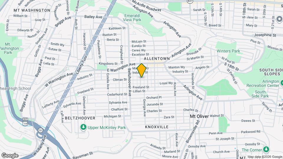 221 Millbridge St Map and Location Details