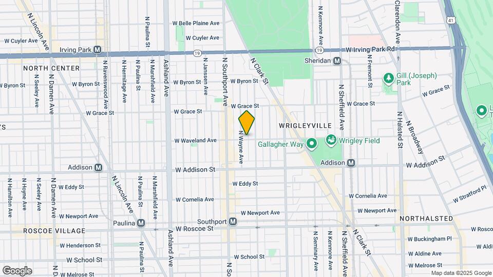 1320 W Waveland Ave Map and Location Details