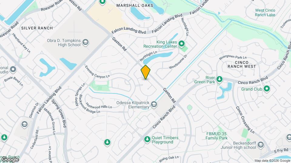4602 Butler Springs Ln Map and Location Details