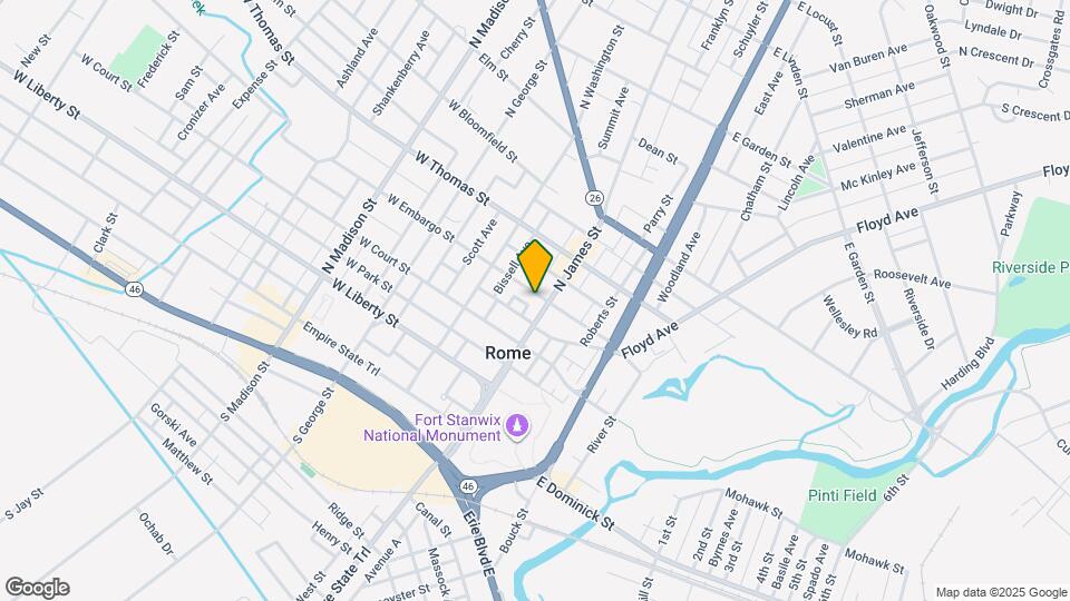 103 W Embargo St Mapa y Detalles de la Ubicación
