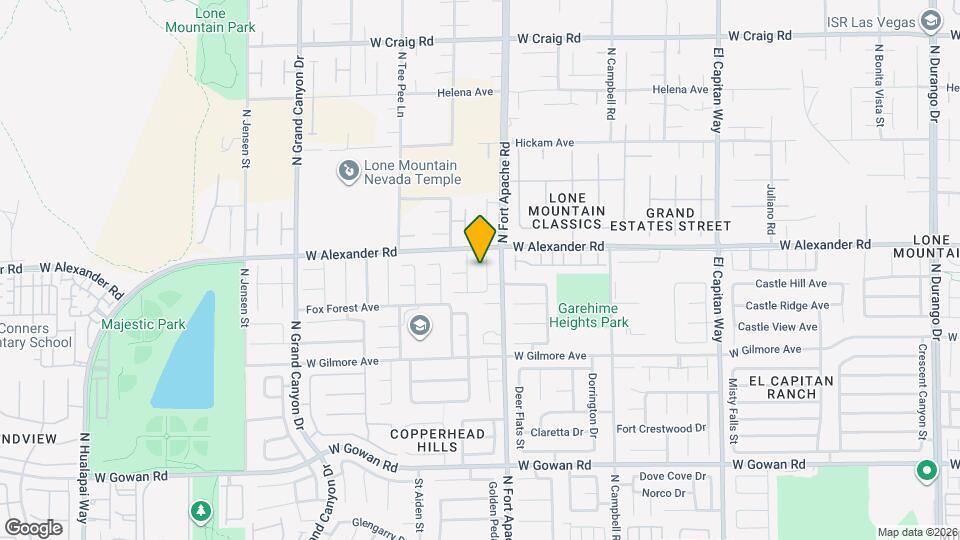 3925 Copperhead Hills St Map and Location Details