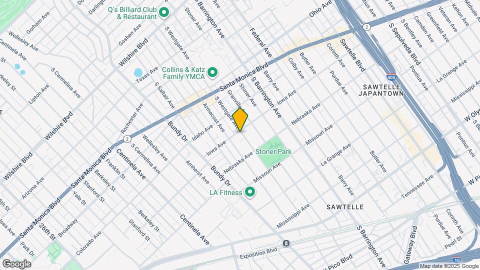 1705 S Westgate Ave Map and Location Details