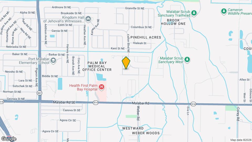 2124 Paoli Dr NE Map and Location Details