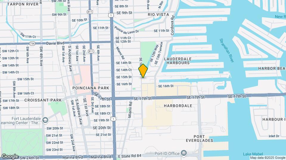 1000 SE 15th St, Unit 202 Map and Location Details